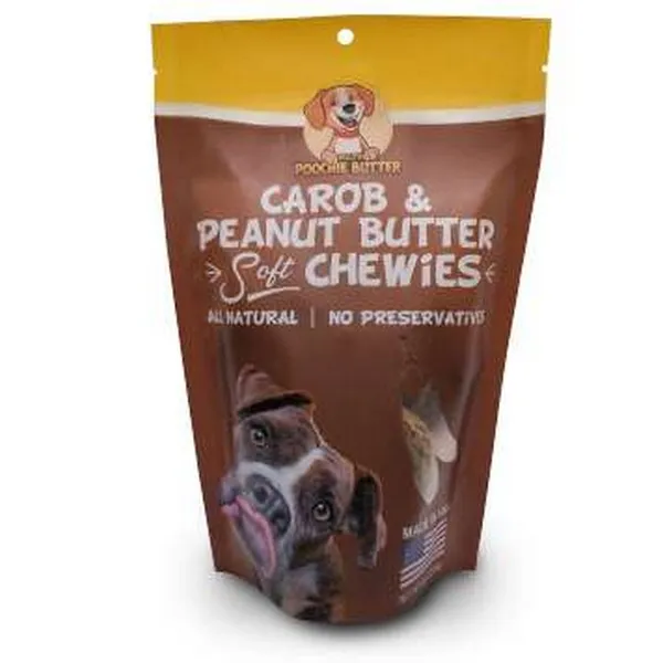 1ea 8 oz. Poochie Peanut Butter & Carob - Health/First Aid